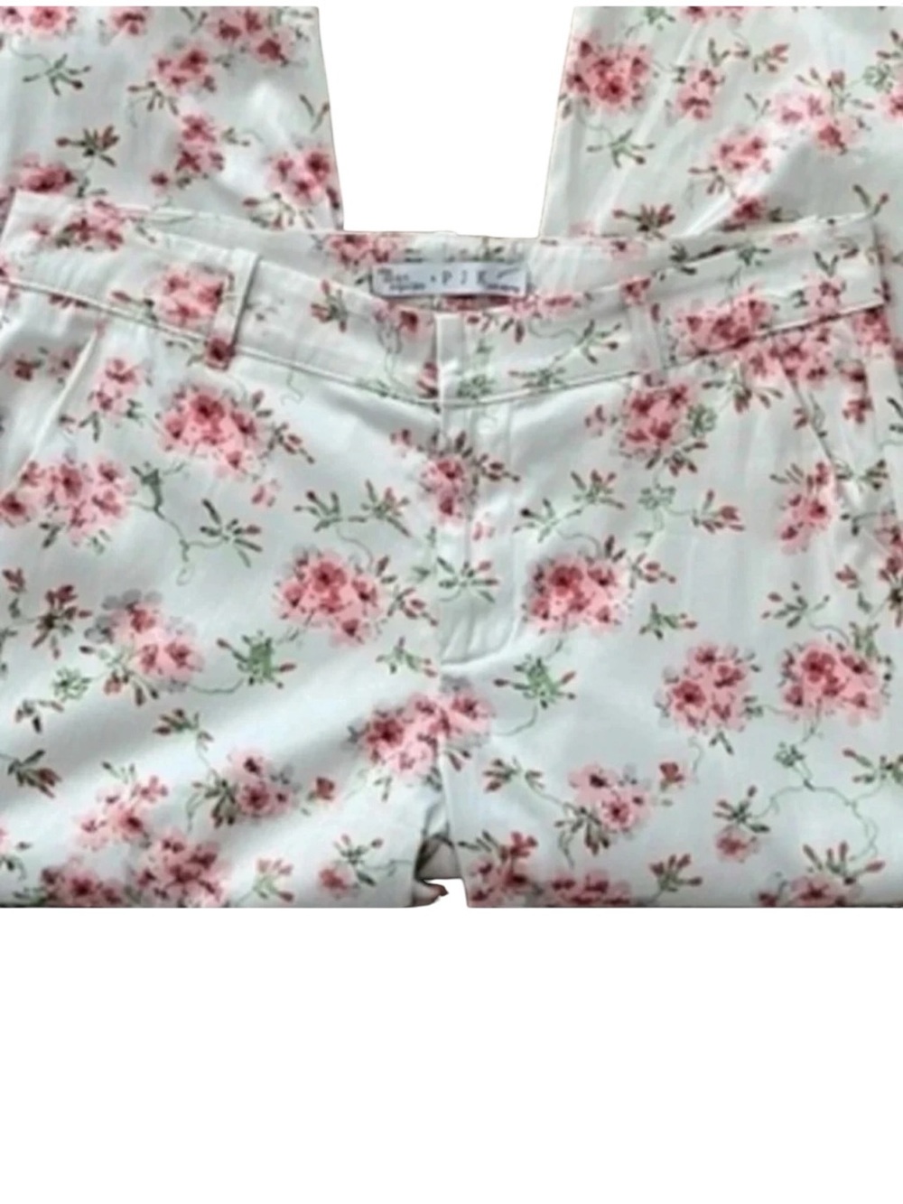 PJK Patterson J. Kincaid Sateen Floral Pants Size 10 - Picture 4 of 4